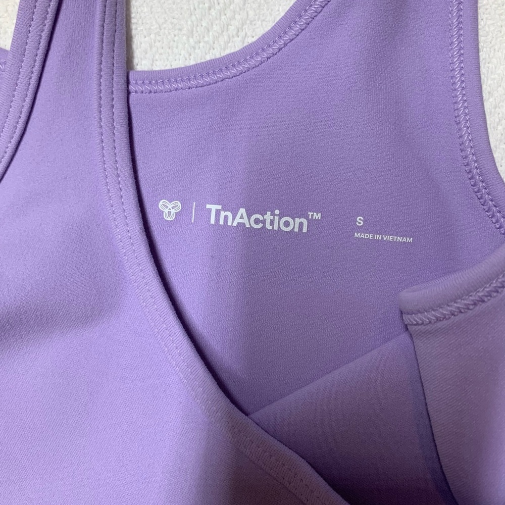TnAction Lavender Sleeveless Bodysuit - Picture 4 of 4